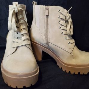 Torrid, Camel Combat Bootie, Size 7, New